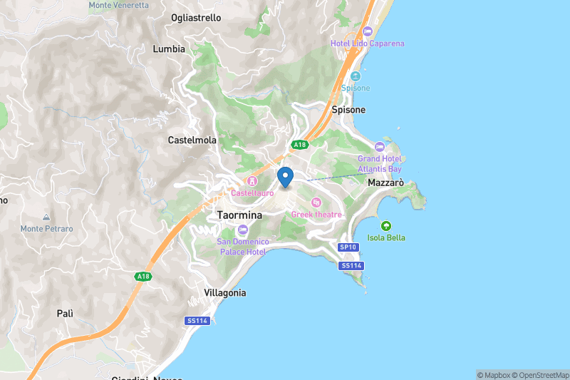 Babilonia Taormina - Open Street Map